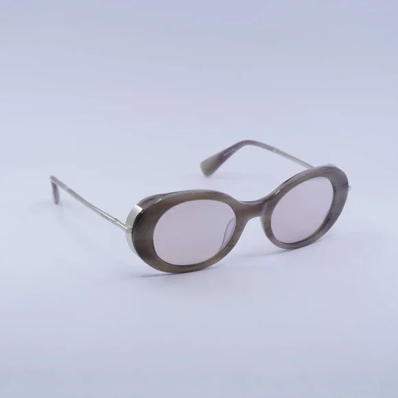 Max Mara MALIBU10 MM0080 60G Oval Sunglasses - Beige/Gold/Brown MaxMara MALIBU10 MM0080 Women main image 2